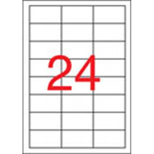 Apli Etikett 64,6x33,8mm 2400 etikett/csomag