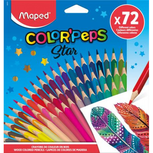 Maped Színes ceruza készlet ColorPeps 72 különböző szín