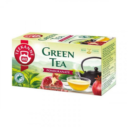 Teekanne Zöld tea 20x1,75g Green Tea Gránátalma