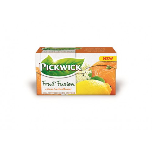 Pickwick Gyümölcstea 20x2g Fruit Fusion citrus-bodza