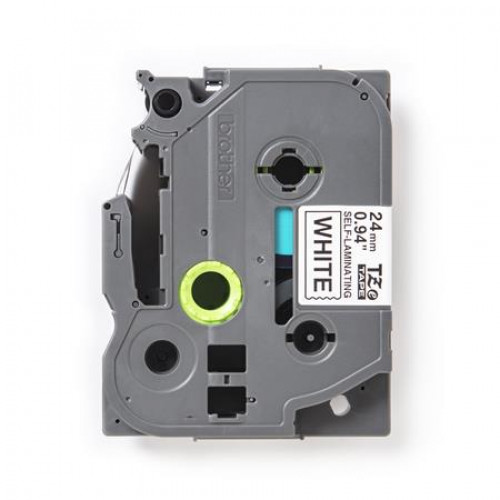 Brother Feliratozógép szalag önlamináló 24mmx8m TZe-SL251 fehér-fekete