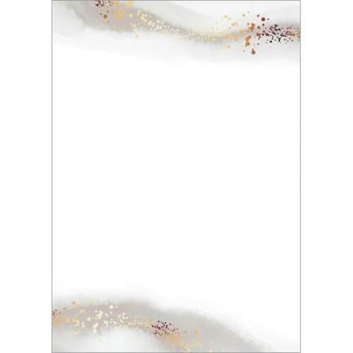 Sigel Előnyomott papír kétoldalas A4 90g arany pöttyözés