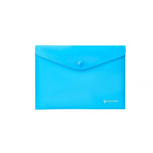 Panta Plast Irattartó tasak A5 PP patentos neon kék