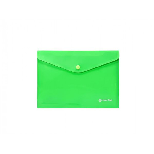 Panta Plast Irattartó tasak A5 PP patentos neon zöld