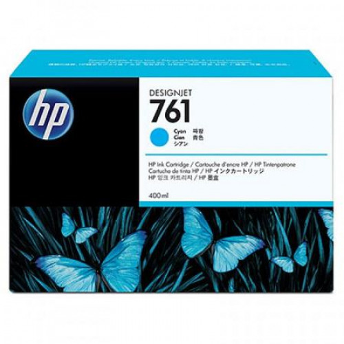 Hp Tintapatron DesignJet T7100 nyomtatóhoz 761 cián 400ml CM994A