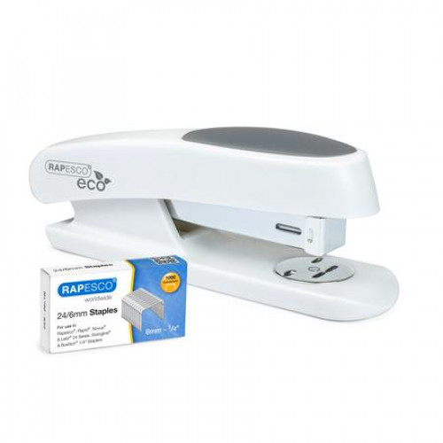 Rapesco Tűzőgép 24/6 20 lap antibakteriális Germ-Savvy ECO Sting Ray fehér