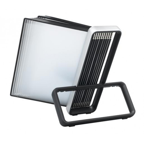 Tarifold Bemutatótábla tartó asztali A4 10 db bemutatótáblával Veo ezüst-fekete