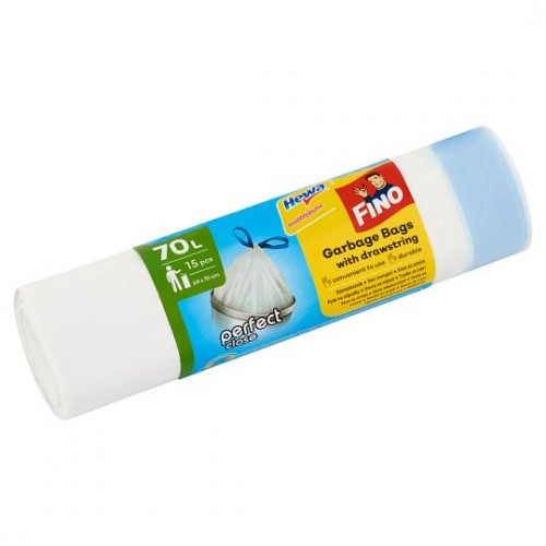 FINO Szemeteszsák 70l zárószalagos PerfectClose 15db