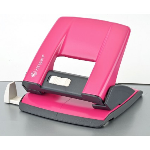Kangaro Lyukasztó kétlyukú 20lap fém AION20 pink