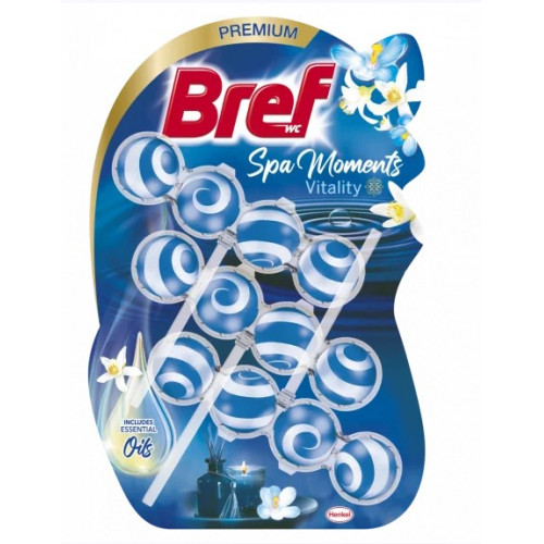 Bref WC illatosító golyók 3x50g Spa Moments Vitality