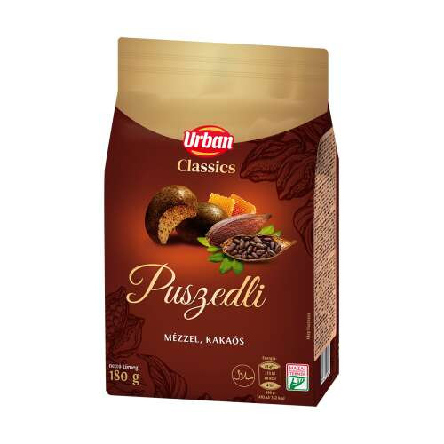 Urbán Puszedli kakaóval és mézzel 180g