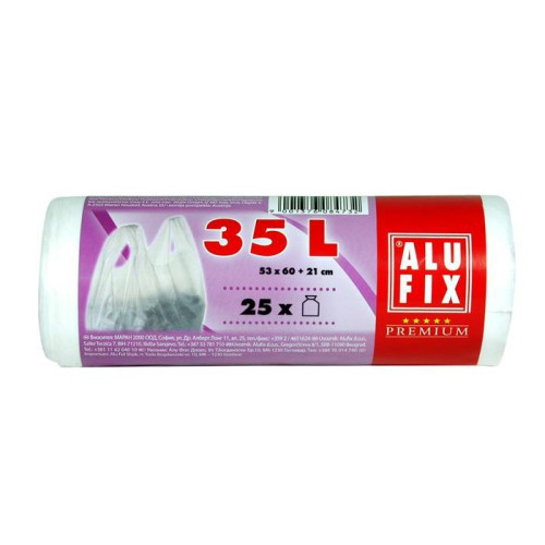 Alufix Szemeteszsák 35l köthetőfüles 25db