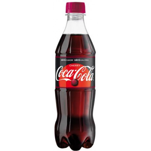 Coca Cola Üdítőital szénsavas 0,5l Zero Cherry DRS